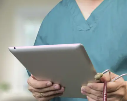 male-doctormedical-students-surgeon-using-tablet
